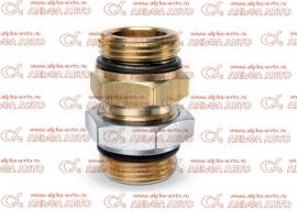 Переходник M16x1,5/M16x1,5/M10x1