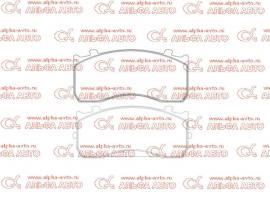 Колодки дисковые 29115 MB ATEGO=29148