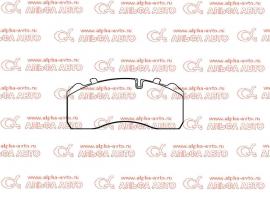 Колодки дисковые 29065 Iveco