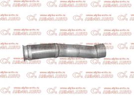 Труба глушителя MB Actros L=740mm с гофрой