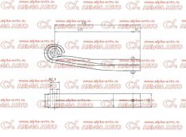 Полурессора SAF 2 лист 40x100 580+55 S30