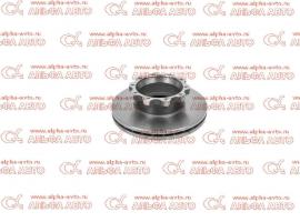 Диск тормозной  MAN 432/208x45/135 10nxM16x1.5 TGA