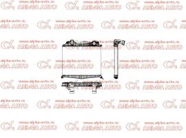 Интеркулер MAN TGA 685х892х66
