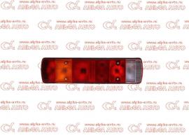 Фонарь задний Scania 4 левый 7 секций фишка сзади