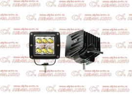 Фонарь рабочего освещения 10-30V 27W с желтым габа