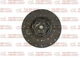 Диск сцепления 362GTZ 3/4"-10N DAF 65/Kamaz 4308