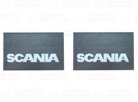 Брызговик 40x60 Scania объемный текст