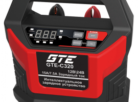 Устройство зарядное интеллектуальное 12-24V 20A 200Ач GTE
