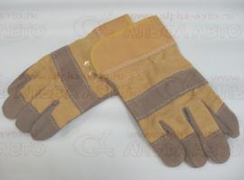 Перчатки замшевые