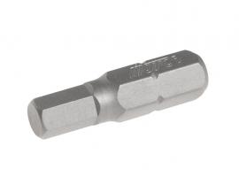 Бита HEX H5х25мм 1/4" DR 6-ти гранная S2 JTC