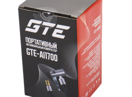 Компрессор автомобильный 16л/мин 2х2 Ач аккумуляторный портативный GTE