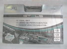 Набор инструмента STELS 1/2",1/4" 69пр.