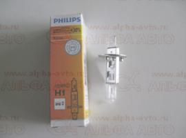 Лампа A12 H1 55Вт +30% PHILIPS Premium