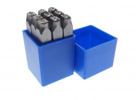 Клейма цифровые 8мм (HRC 60+-2град. DIN 1451) JTC