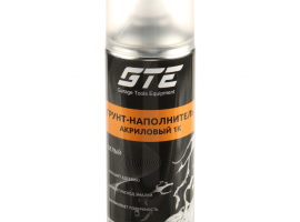 Грунт белый акриловый 520мл 1K аэрозоль GTE