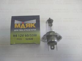 Лампа A12 H4 60/55 Маяк