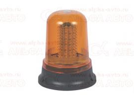 Маячок проблесковый 24В желтый LED