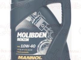 Масло MANNOL MOLIBDEN BENZIN 10W-40 4л полусинтети