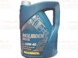 Масло MANNOL MOLIBDEN DIESEL 10W-40 5л полусинтети