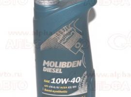 Масло MANNOL MOLIBDEN DIESEL 10W-40 1л полусинтети