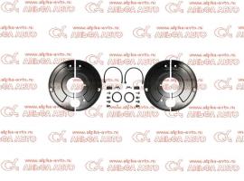 Щит тормозной BPW круглая балка d127 SN4218-2 30гр