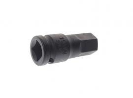 Головка торцевая 1/2" HEX H19х25мм ударная L=60мм JTC