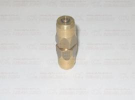 Соединитель тормозной трубки D= 8x1c вставкой