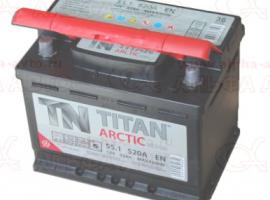 Аккумулятор 55 Ah обратный Титан Arctic