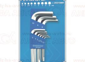 Набор угловых ключей TORX 9пр. Forsage экстра длин