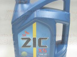 Масло ZIC X5 дизель 10w40 4л полусинтетика
