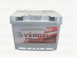 Аккумулятор 60 Ah обратный VERGEL