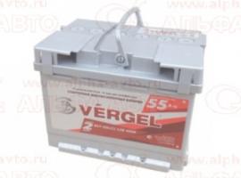Аккумулятор 55 Ah прямой VERGEL