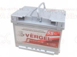 Аккумулятор 55 Ah обратный VERGEL