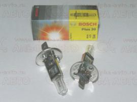 Лампа A12 H1 55Вт+30% BOSCH