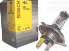 Лампа A24 H4 75/70 Bosch
