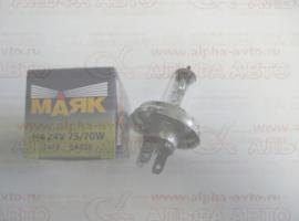 Лампа A24 H4 75/70Вт Маяк 45Р