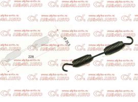 Пружина возвратная SAF 228х26х4