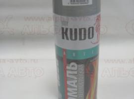 Краска термостойкая серебристая KUDO 520мл -
