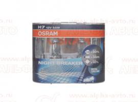 Лампа A12 H7 55Вт OSRAM +90% к-т.