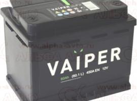Аккумулятор 60 Ah прямой Vergel Premium
