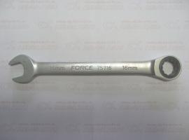 Ключ трещеточный  16 мм Force