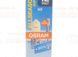 Лампа A12 H3 55Вт OSRAM