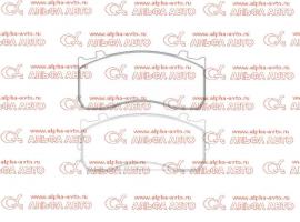 Колодки дисковые 29115 MB ATEGO=29148