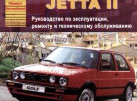 Руководство по ремонту VW GolfII/JettaII