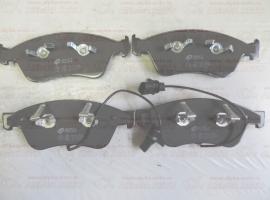 Колодки тормозные передние AUDI,VW (Remsa)