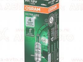 Лампа A12 H1 55Вт OSRAM