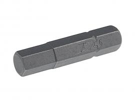 Бита HEX H6х30мм 1/4" DR 6-ти гранная JTC