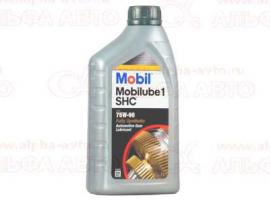 Масло трансмиссионное Mobil SHC 75w90 1л синтетика