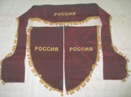 Ламбрекен (косынки)  РОССИЯ красный