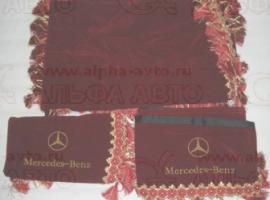 Шторы MERSEDES ACTROS красные